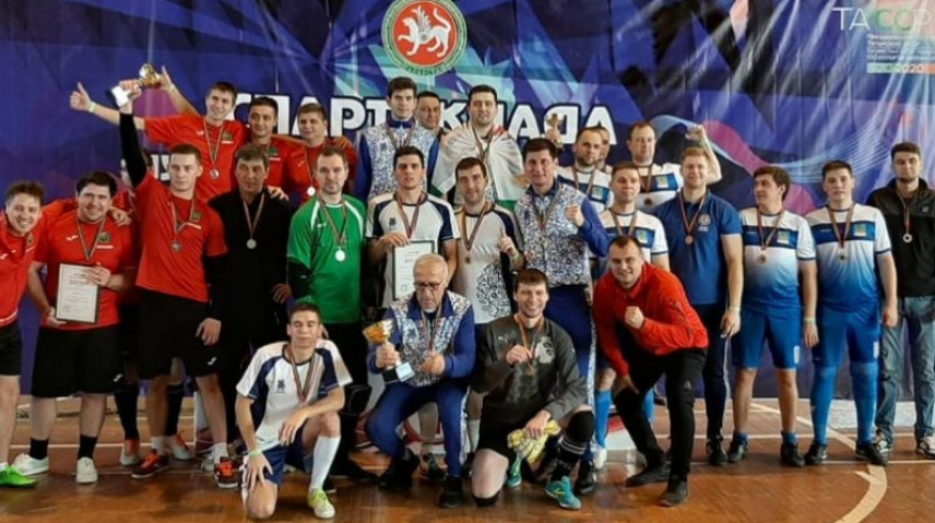 В Татарстане завершился турнир по мини-футболу среди муниципальных служащих