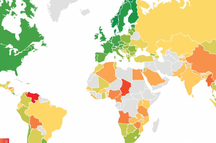 Стали известны страны – лидеры по Индексу добросовестности госслужащих