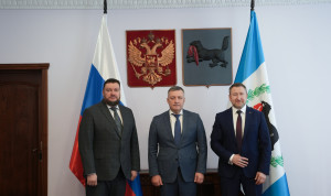 Губернатор Иркутской области обсудил с представителями «Ростелекома» вопросы цифровизации региона
