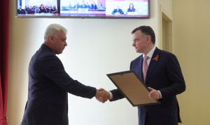 В правительстве Ростовской области состоялось торжественное мероприятие, посвящённое Дню местного самоуправления