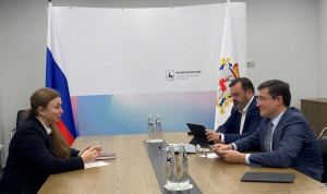 «Лидер России» из Ленобласти встретилась с наставником - губернатором Никитиным